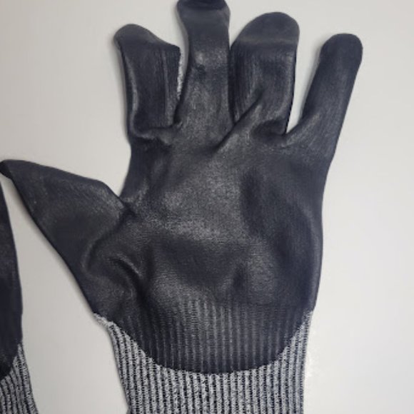 KAYGO CUT RESISTANT WORK GLOVES NITRILE COATED HIGH CUT LEVEL 5, KG21NB - Picture 3 of 3